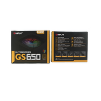 Inplay GS650-ULTRA Black  650w 80+ Bronze PSU