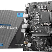 Msi Pro H610m-E DDR4 (D-SUB/HMDI/M.2) Motherboard