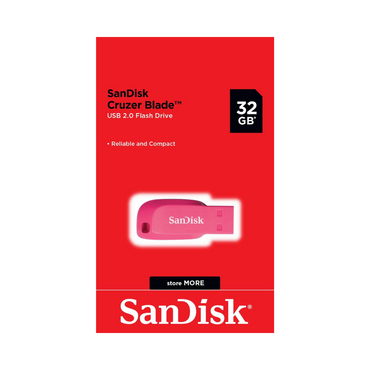 SanDisk Cruzer Blade SDCZ50C-032G-B35PE USB Flash Drive, CZ50 32GB