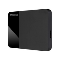 Toshiba Canvio Basics 1TB External HDD  Black