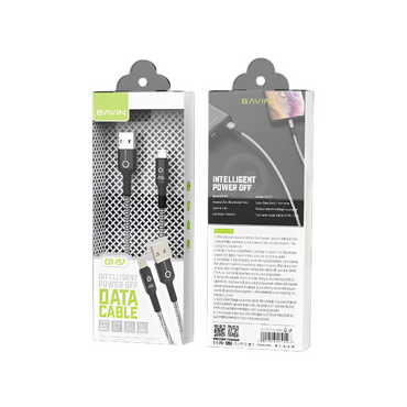 Bavin  CB157  B/W  2.4A Iphone X Cable