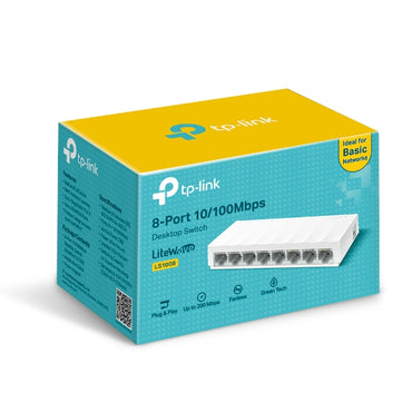 TP-Link LS1008 | 8-Port 10/100Mbps Desktop Switch