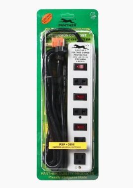 Panther 5 sockets Extension 5m