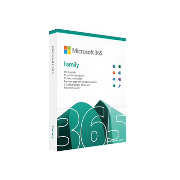 Microsoft Office 6GQ-01896  365 Family