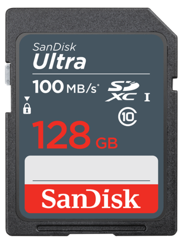 SanDisk UltraSDXC SDSDUNR-128G-GN3IN 128GB SD CARD