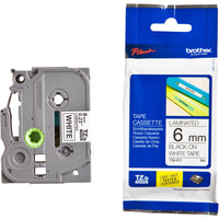 Brother PT TZe-211 6mm Labeller Tape White
