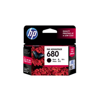 HP #680 Black Ink