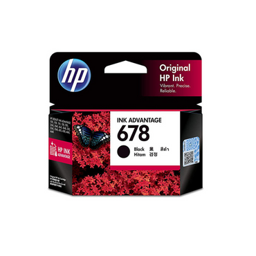 HP #678 Black Ink