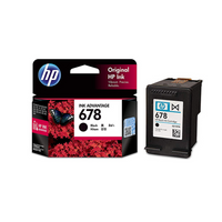 HP #678 Black Ink