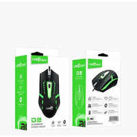 Intelligent LDK-D2 Optical Wired Mouse