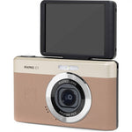 Kodak PIXPRO C1 Digital Camera 13MP 26mm f/2 Wide-angle Fixed Lens with 4x Digital Zoom Built-in Flash FHD 1080p 60fps Video Recording Rechargable Battery in Brown