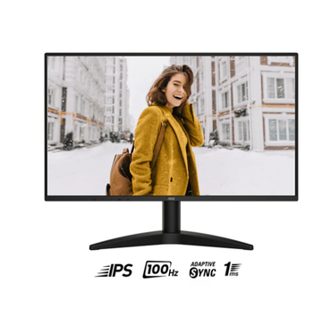 AOC 23.8" 24B36H  IPS  1920X1080 120Hz 1ms VGA/HDMI 1.4 T 23°