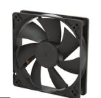 intelligent Black 12cm fan