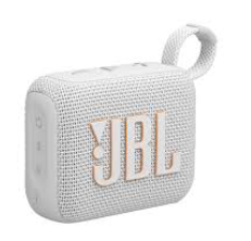 JBL GO 4 White Bluetooth Speaker