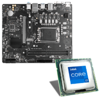 Intel i7-12700 processor w/ MSI-H610M-S DDR4 Motherboard