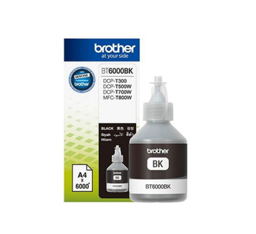 Brother BT6000BK  Ink Bottle Super High Yield 6,500 page yield