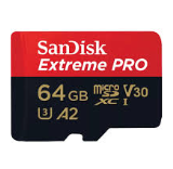Sandisk SDSQXCU-064G-GN6MA	SanDisk Extreme Pro microSDXC, SQXCU 64GB