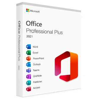 Microsoft Office Professional Plus 2021/Word/Excel/PowerPoint/OneNote/Outlook/Publisher/Access/Teams
