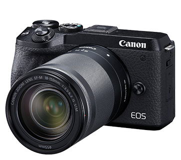Canon EOS M6 MII EF-M18-150mm F/3.5 IS STM Camera