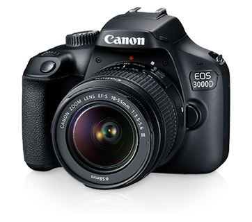 Canon EOS 3000D w/ EF-S18-55 Camera