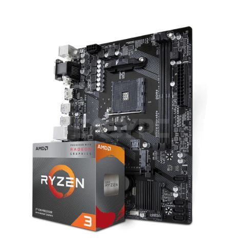 AMD Ryzen 3 3200G Tray + Gigabyte A320