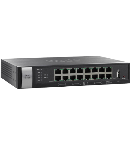 Cisco RV325-K9-G5 Dual Gigabit WAN VPN Router
