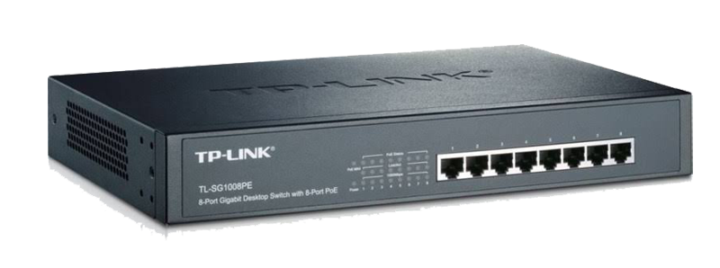 TP-Link TL-TL-SG108PE 8Port Gigabit Desktop Switch