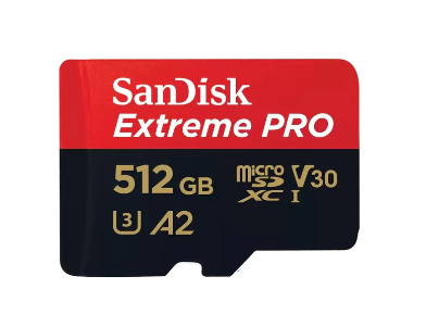 Sandisk Extreme Pro 512GB 200mb/s Micro
